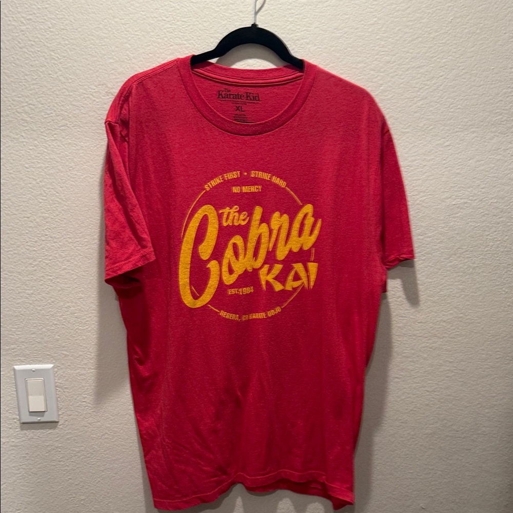 Red Cobra Kai Tee
